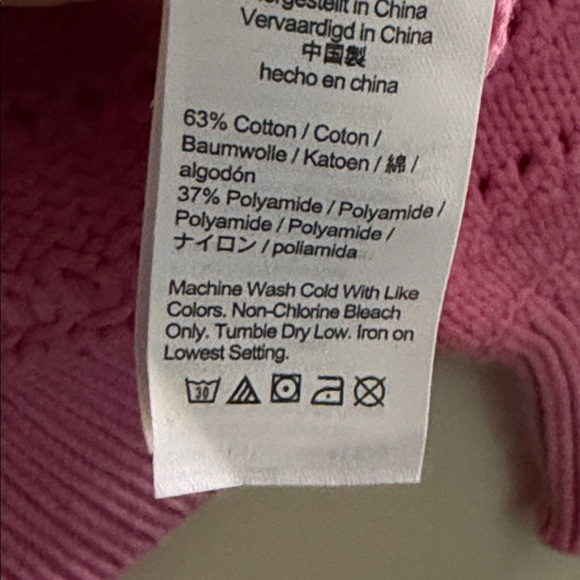 J Crew Balloon-sleeve pointelle sweater in Pink | S - Picture 9 of 10